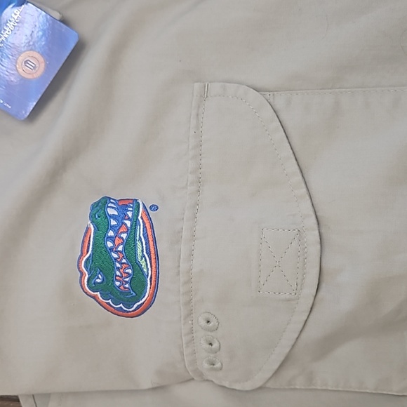 NWT Columbia Bonehead Short Sleeve Florida Gator Shirt XL - Picture 5 of 8